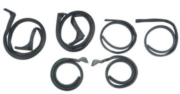 Weatherstrip Door Rubber Set , Convertible Only