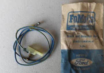 Horn Brush & Insulator Assembly NOS