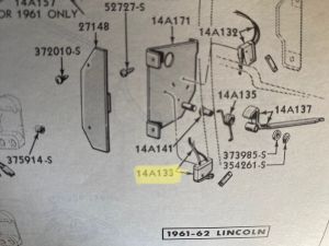 Knife Switch, Rear Travel Switch