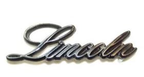 Nameplate, Lincoln- NOS