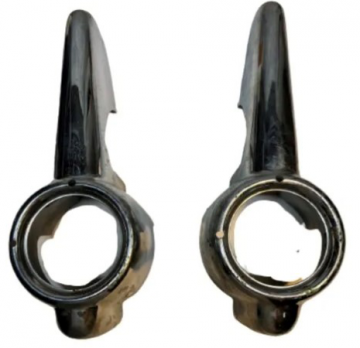Bumper Reinforcement / Fog-Road Lamp Housing Pair Accessory