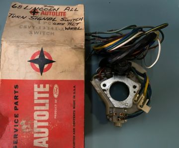 Switch and Mounting Plate, Turn Signal With Tilt