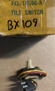 Tilt Seat Switch, Seat Regulator Control 6- Way-  NOS