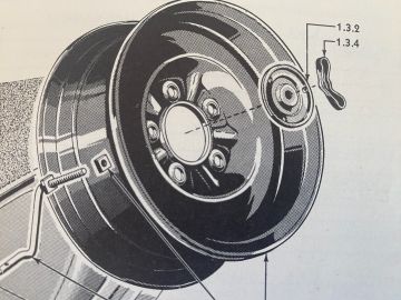 Brake Drums, Rear Single- REDONE
