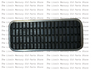 Brake Pedal Pad Assy-  Continental Mark II - NOS