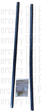 Weatherstrip, Window Vertical Vent Rubber Pair- NEW