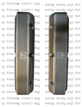Valve Cover - M Emblem Cast Aluminum Valve Rocker Cover- Pair NEW