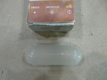 Lens, Rear License Plate- NOS