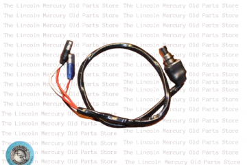 Rear Window Automatic Drop Down & Up Pillar Plunger Switch- Switch and Wire- NEW