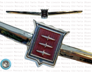 Ornament, Upper Front Grille Panel- NEW