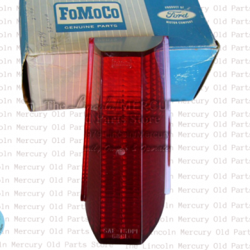 Lens, Tail Light- (SINGLE) - NOS