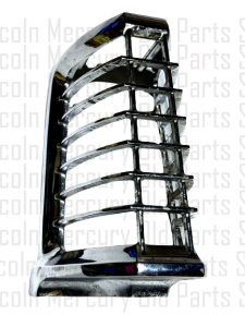 Tail Light Assembly Chrome, Tail Lamp LH - Bezel NOS