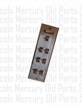 Driver Main Bezel, Front Door Master with Restored Power Window Switch- SET OEM