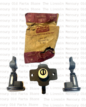 Lock Cylinder Glove Box and Door- NOS
