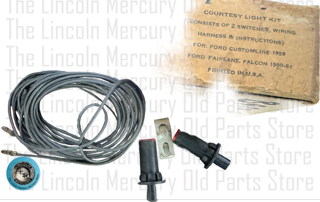 Courtesy Door Light Lamp Kit Accessory- NOS