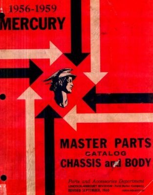 1956-1959 Mercury Master Parts Catalog