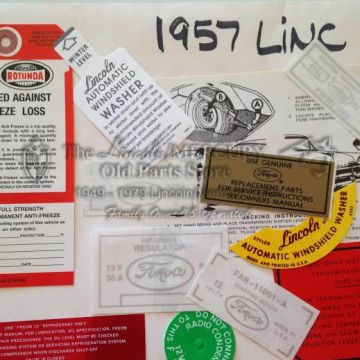 Engine Compartment Decal Kit