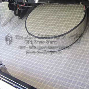 Trunk Kit, Burtex With Boards and Tire Cover- NEW