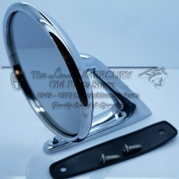 Mirror, Exterior Rear View Outside Round Head