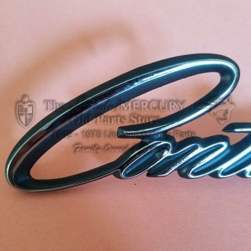 Nameplate, Continental - Script- NEW