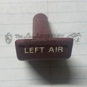 Knob, Vent Blower Left Air