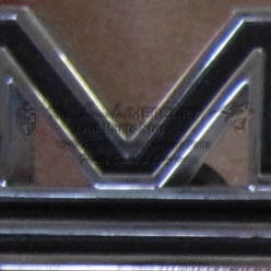 Nameplate, Ornament 1/4 Panel- Monterey
