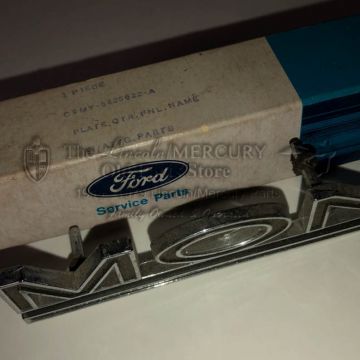 Nameplate, Ornament 1/4 Panel- Monterey- NOS