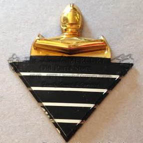 Ornament Insert, Gold Knights Head- PAIR NOS